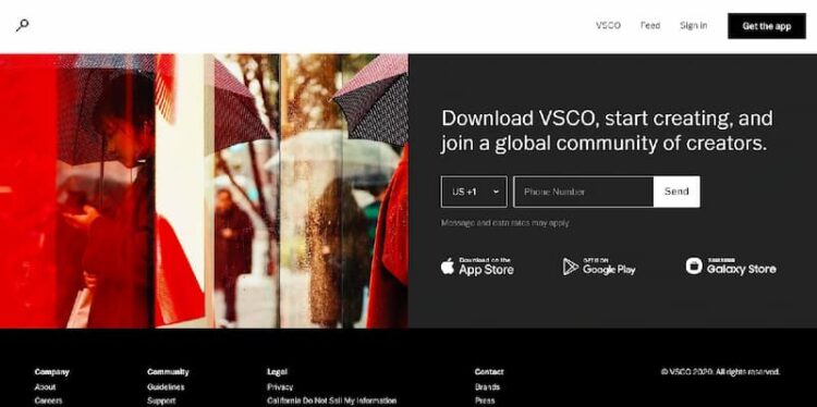 VSCO نرم افزار ویرایش عکس با موبایل